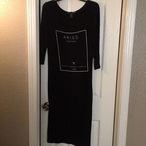 Rebel sugar large black long woman’s dress